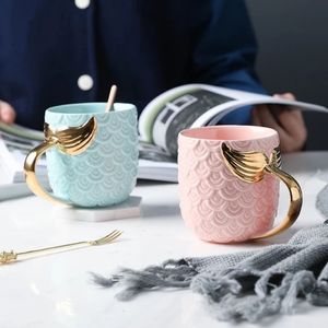 Mermaid mugs